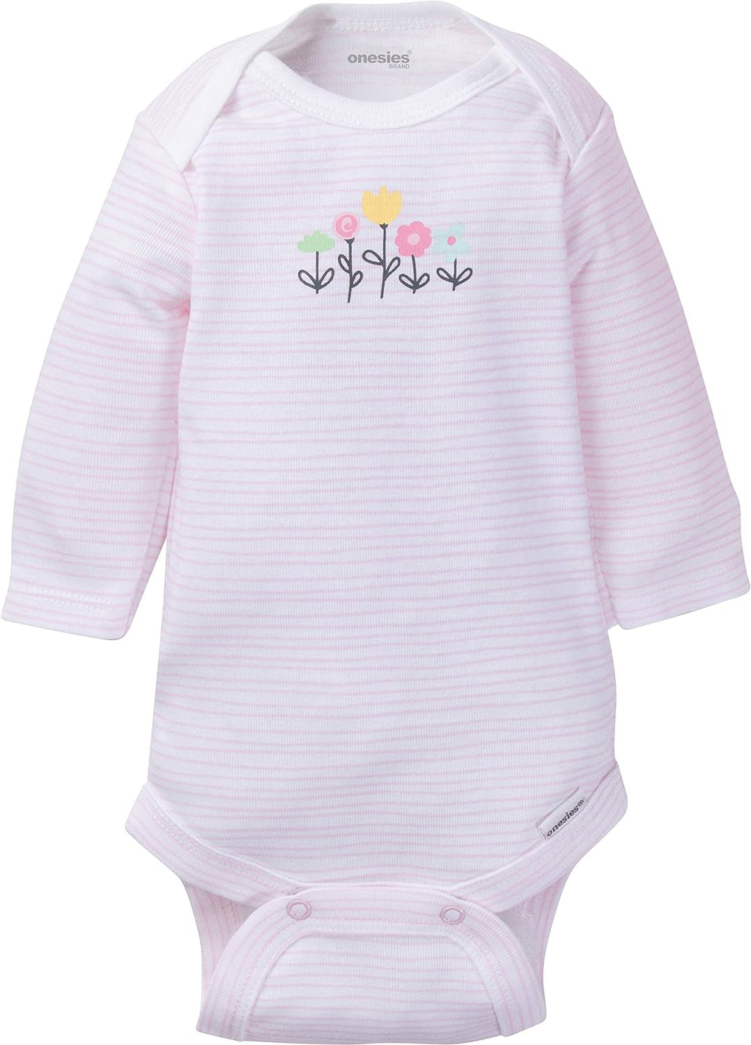 Unisex-Baby 6-Pack Long Sleeve Bodysuits